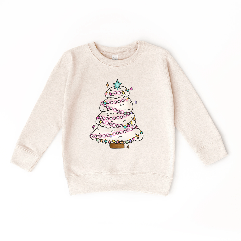 Christmas Lights up till January toddler and youth Sweater by Benny and Ray Apparel
