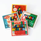 Christmas Lights Vintage Christmas Coaster Set coaster set La Vie Bien Christmas Lights Vintage Christmas Coaster Set