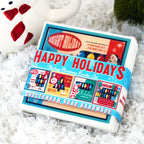 Christmas Lights Vintage Christmas Coaster Set coaster set La Vie Bien Christmas Lights Vintage Christmas Coaster Set