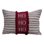 Christmas Throw Pillow- HoHoHo 14" x 24"