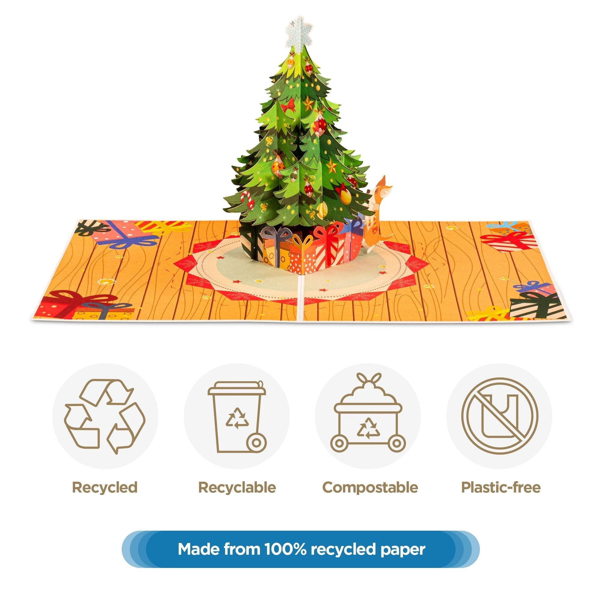 Christmas Tree Pop Up Card by Paper Love