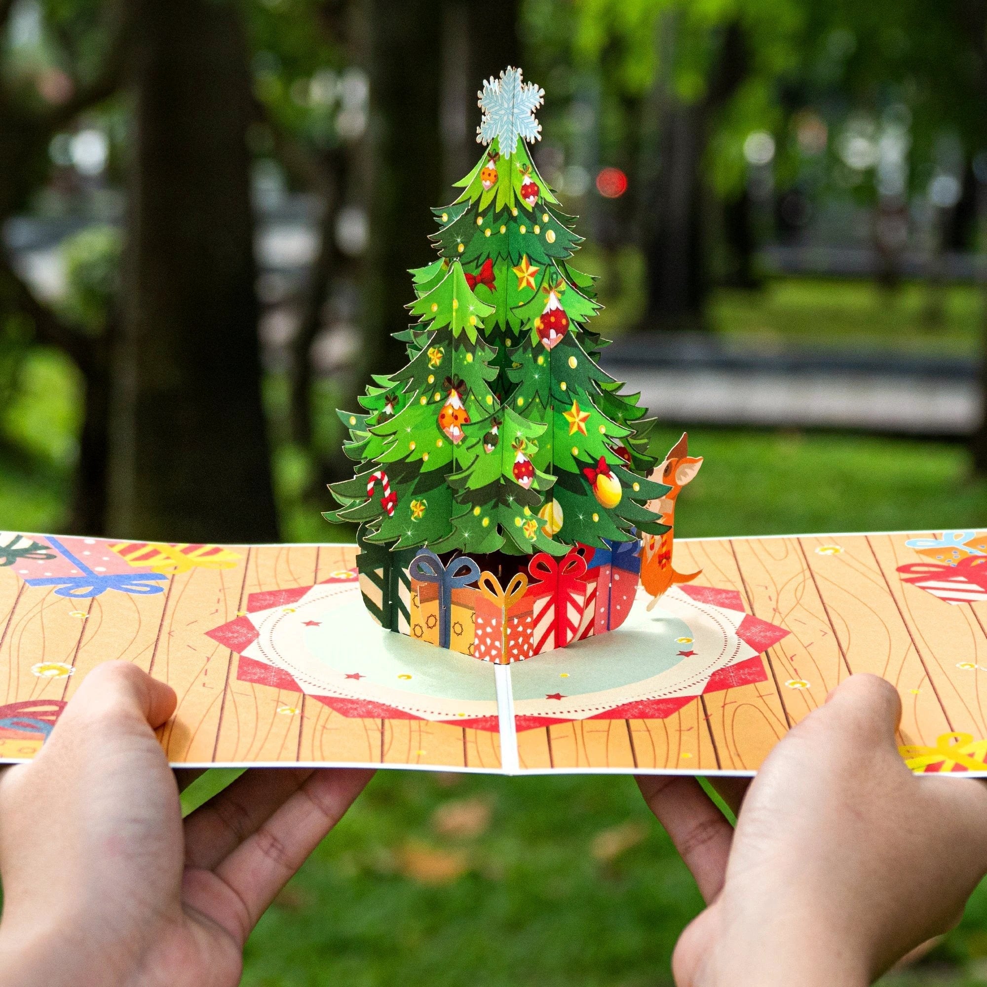 Christmas Tree Pop Up Card by Paper Love