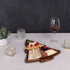 Christmas Tree Sectioned Serving Tray Core La Vie Bien Christmas Tree Sectioned Serving Tray