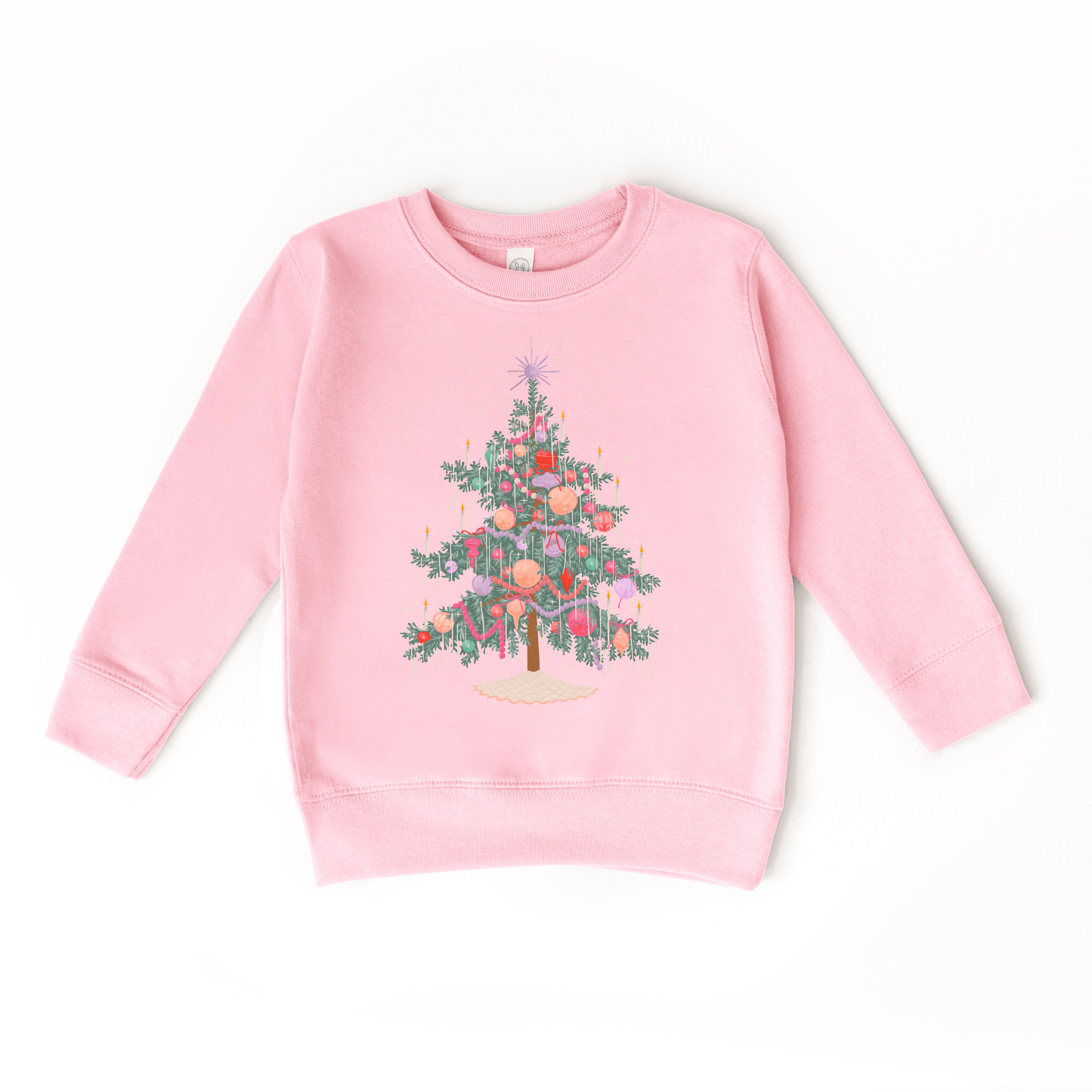 Christmas Tree toddler or youth Sweatshirt by Benny and Ray Apparel