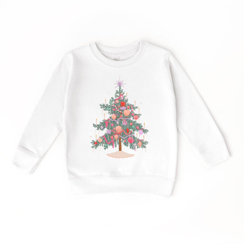 Christmas Tree toddler or youth Sweatshirt by Benny and Ray Apparel
