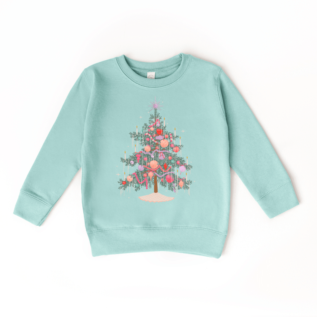 Christmas Tree toddler or youth Sweatshirt by Benny and Ray Apparel