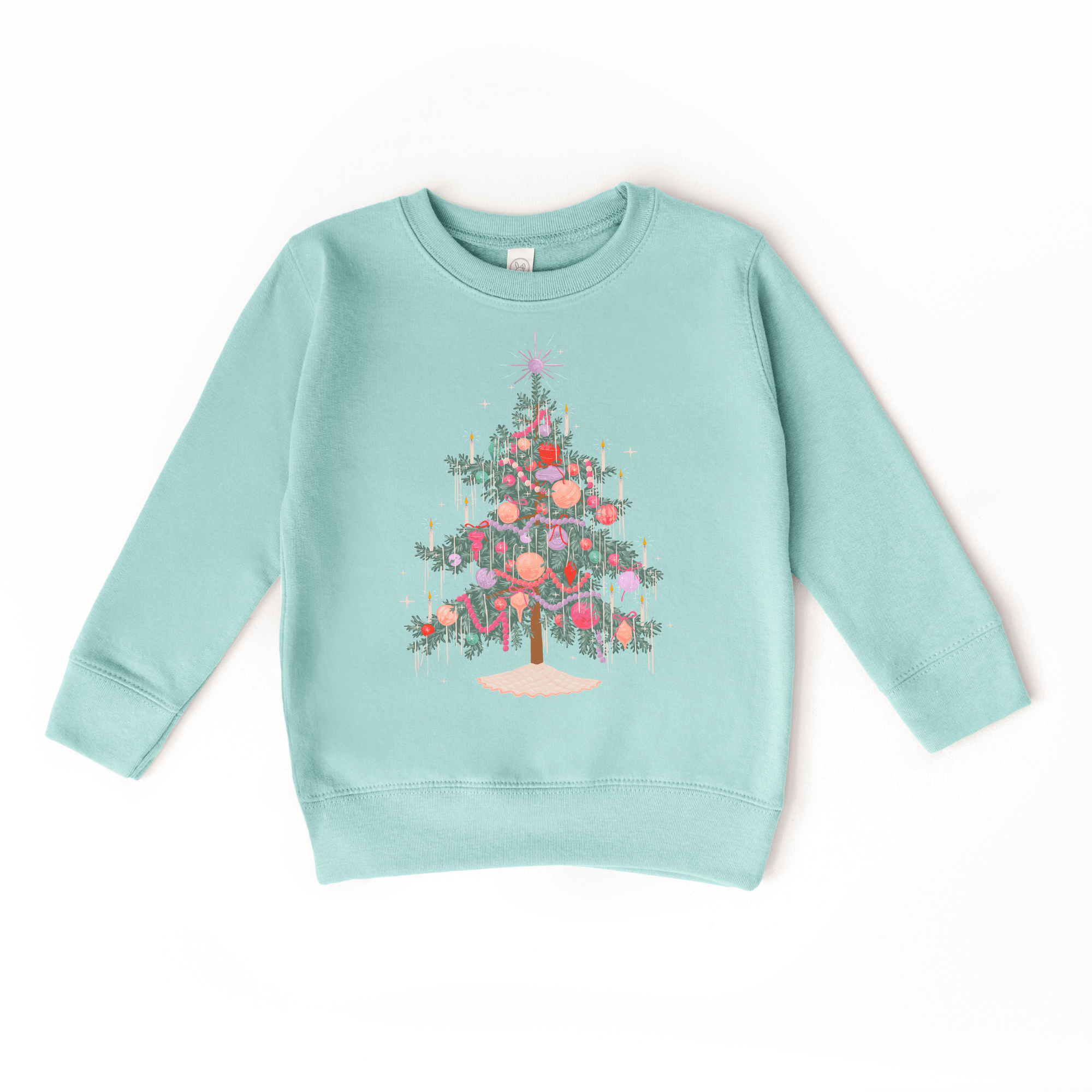 Christmas Tree toddler or youth Sweatshirt by Benny and Ray Apparel