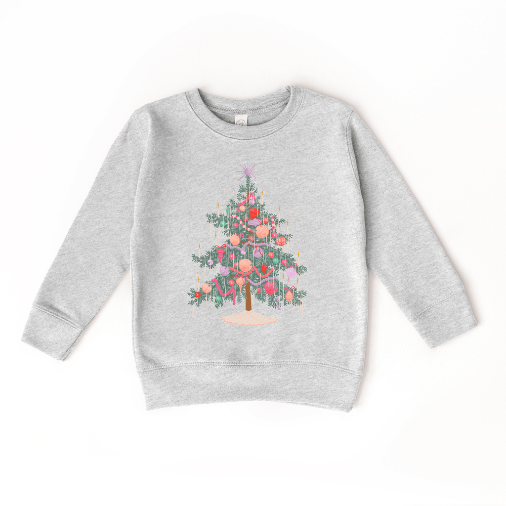 Christmas Tree toddler or youth Sweatshirt by Benny and Ray Apparel