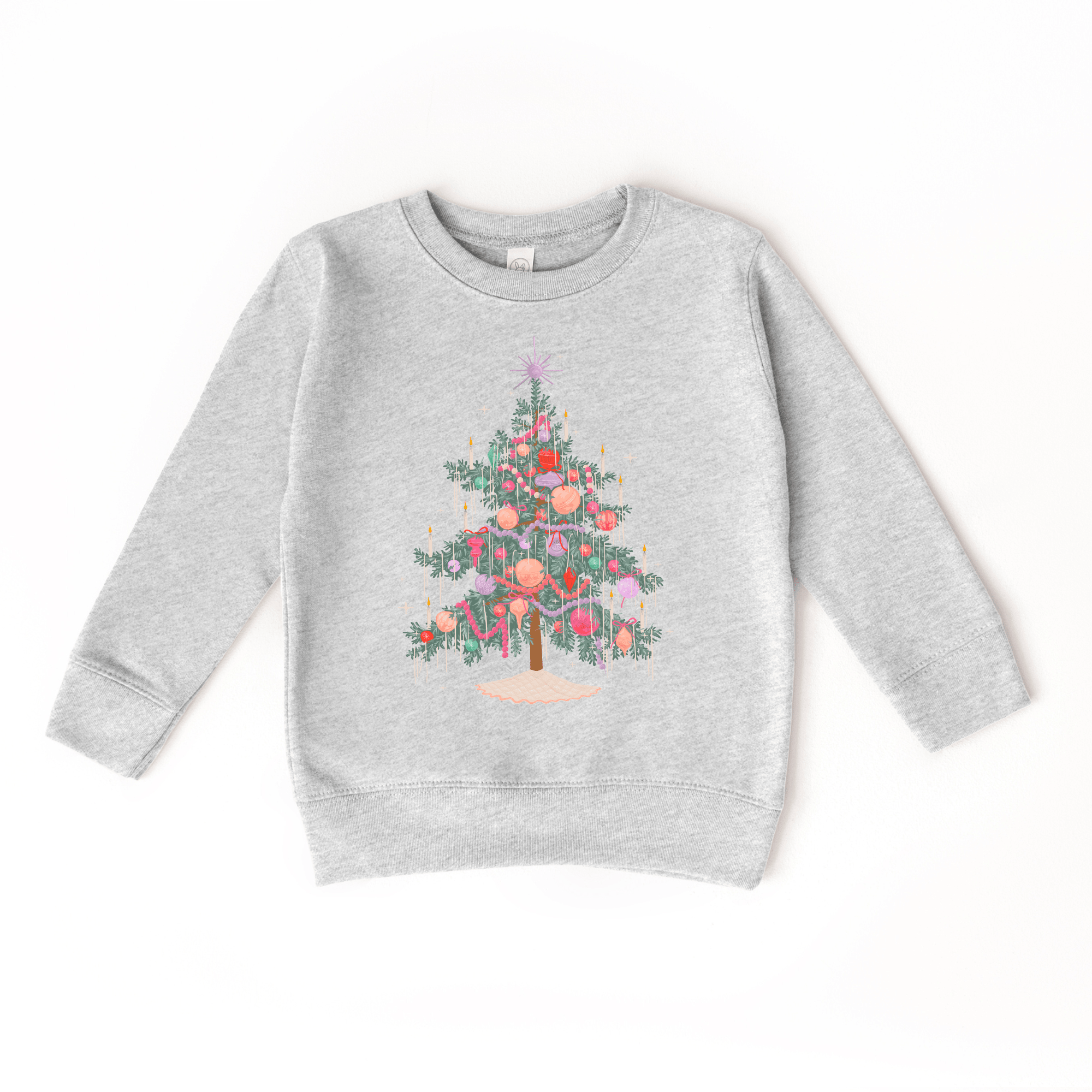 Christmas Tree toddler or youth Sweatshirt by Benny and Ray Apparel
