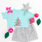 Christmas Tree toddler or youth tee shirt by Benny and Ray Apparel