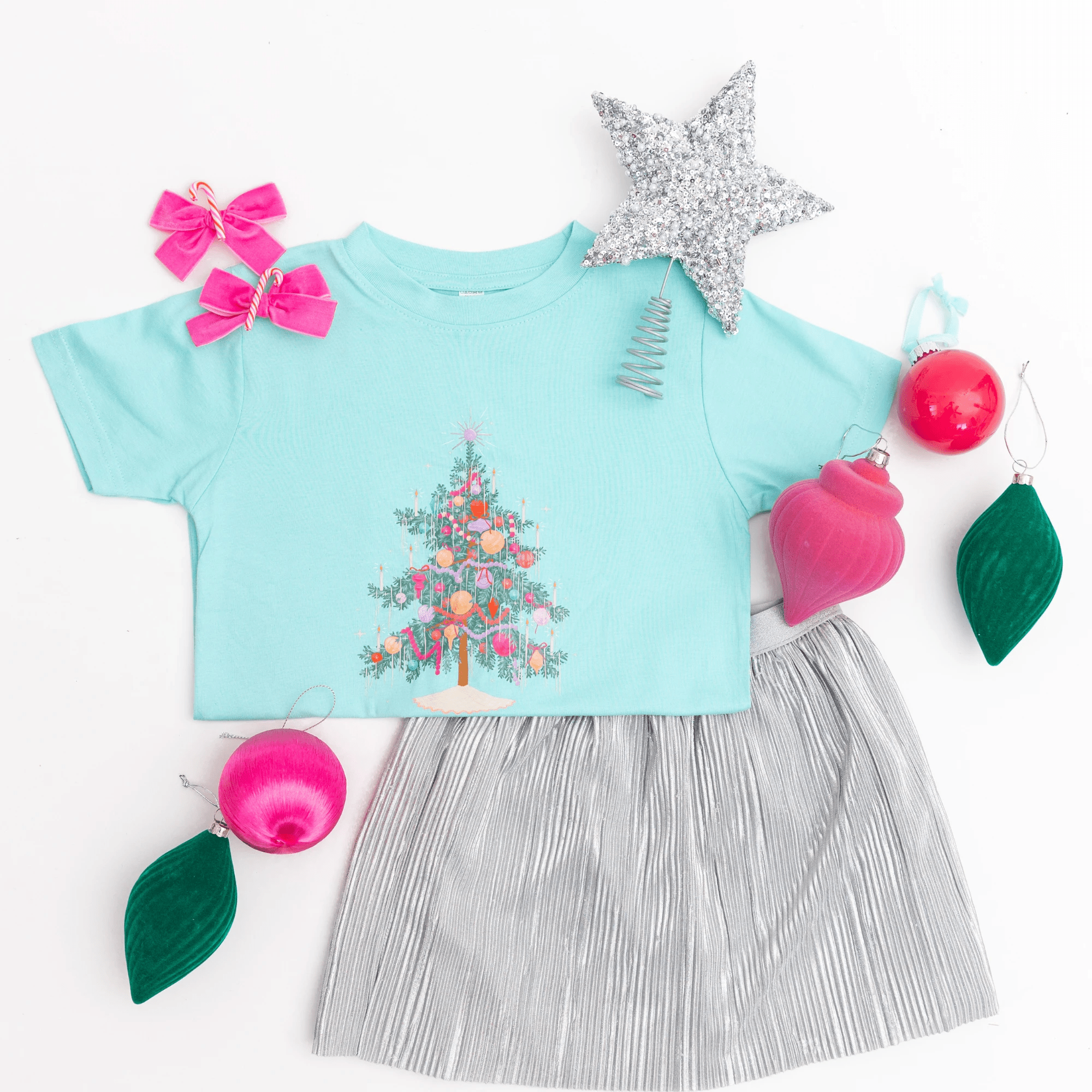 Christmas Tree toddler or youth tee shirt by Benny and Ray Apparel