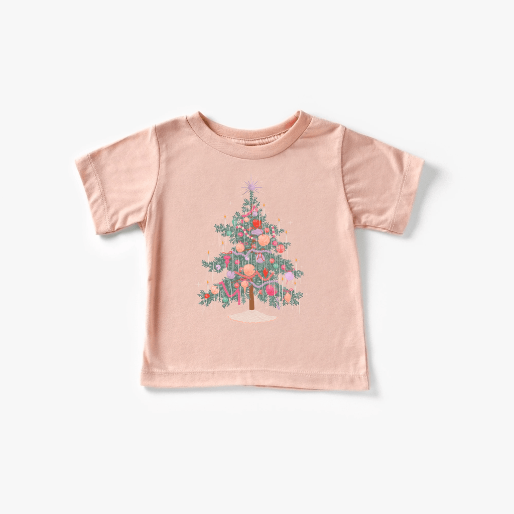 Christmas Tree toddler or youth tee shirt by Benny and Ray Apparel