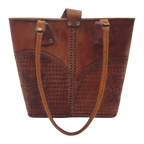 Cincelada Leather Tote | Hand Tooled Mexican Butterfly Bag Mexican Purse La Vie Bien Cincelada Leather Tote | Hand Tooled Mexican Butterfly Bag