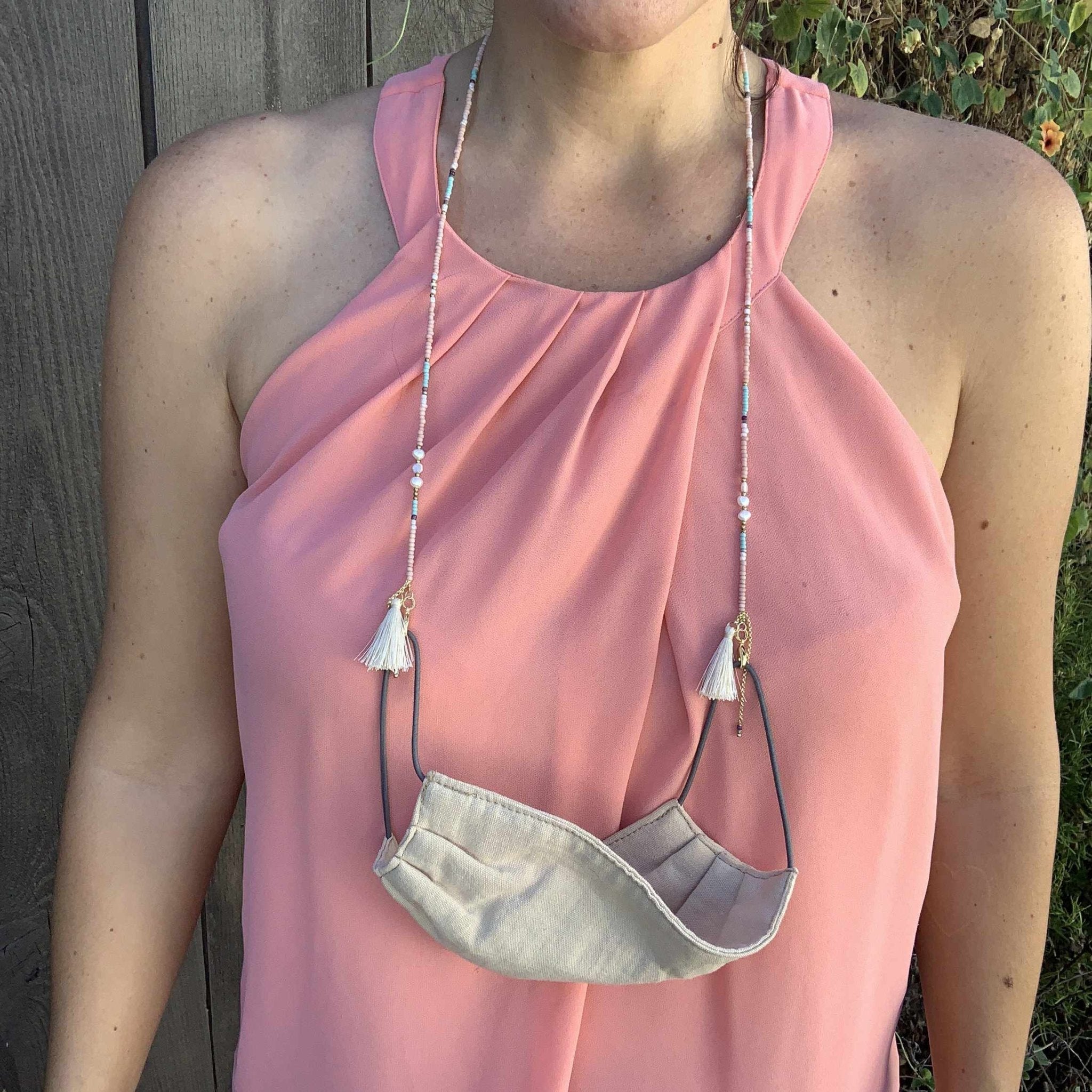 Cindy Bead & Tassel Sunglass Chain - Thailand Accessories La Vie Bien Cindy Bead & Tassel Sunglass Chain - Thailand