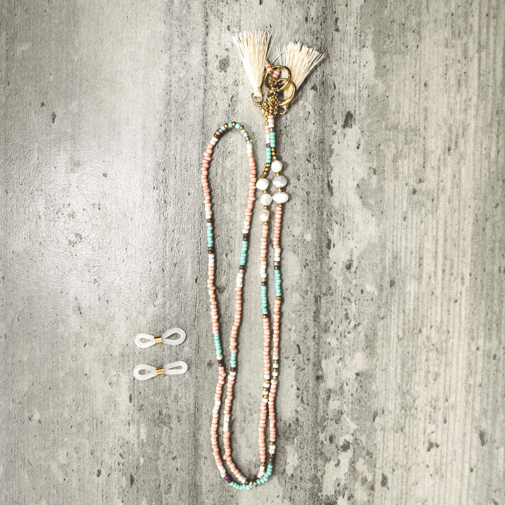 Cindy Bead & Tassel Sunglass Chain - Thailand Accessories La Vie Bien Cindy Bead & Tassel Sunglass Chain - Thailand