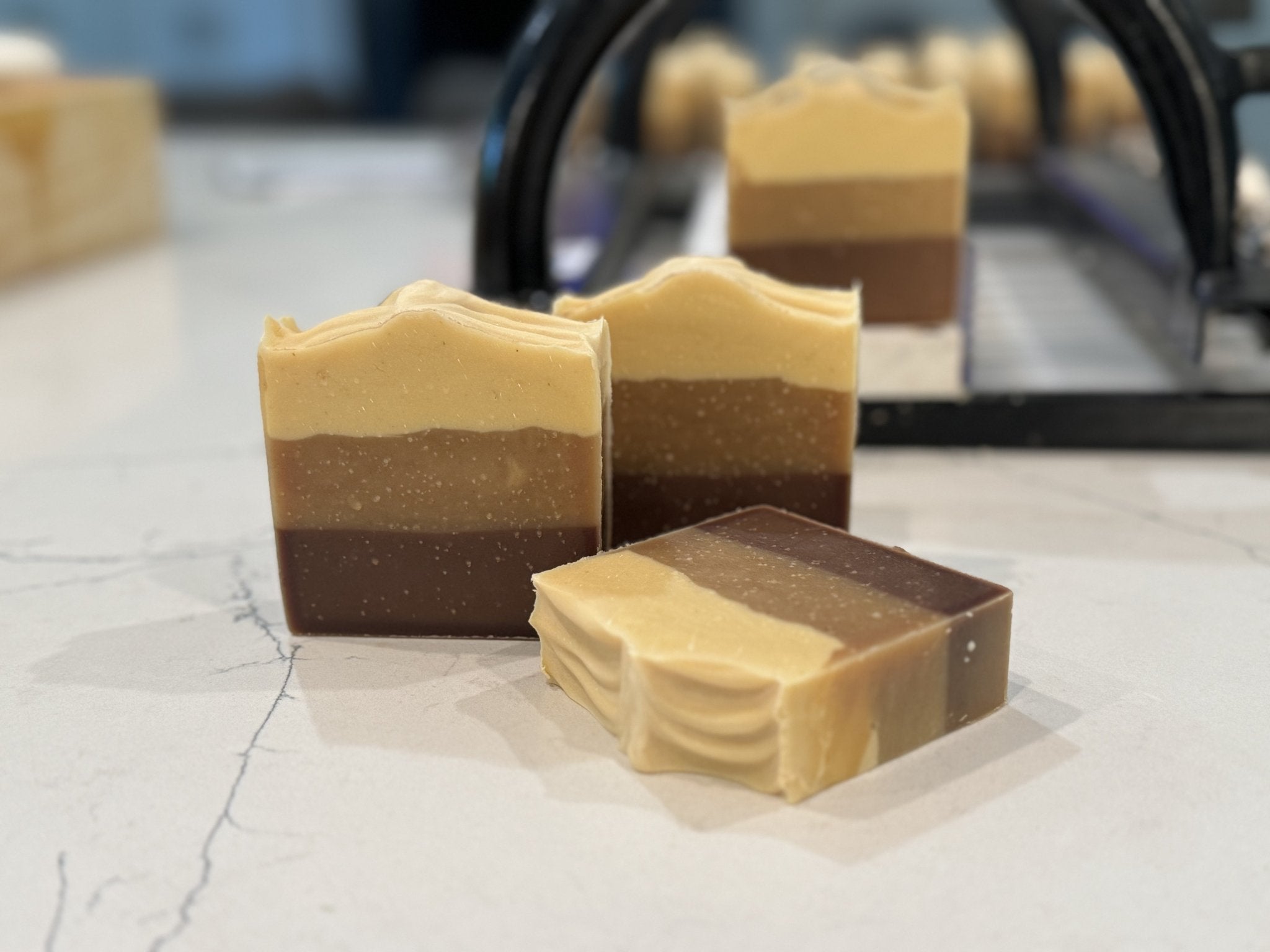 Cinnamon Bun Luxury Handmade Soap with Oatmeal La Vie Bien Cinnamon Bun Luxury Handmade Soap with Oatmeal