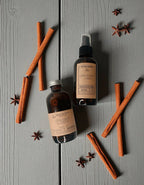 Cinnamon + Clove - ROOM SPRAY & REED DIFFUSER, Warm Spiced Home Fragrance - by Moon Water Apothecary