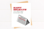 Circle Back Funny Holiday Card for the Office Coworker Card by Five Dot Post