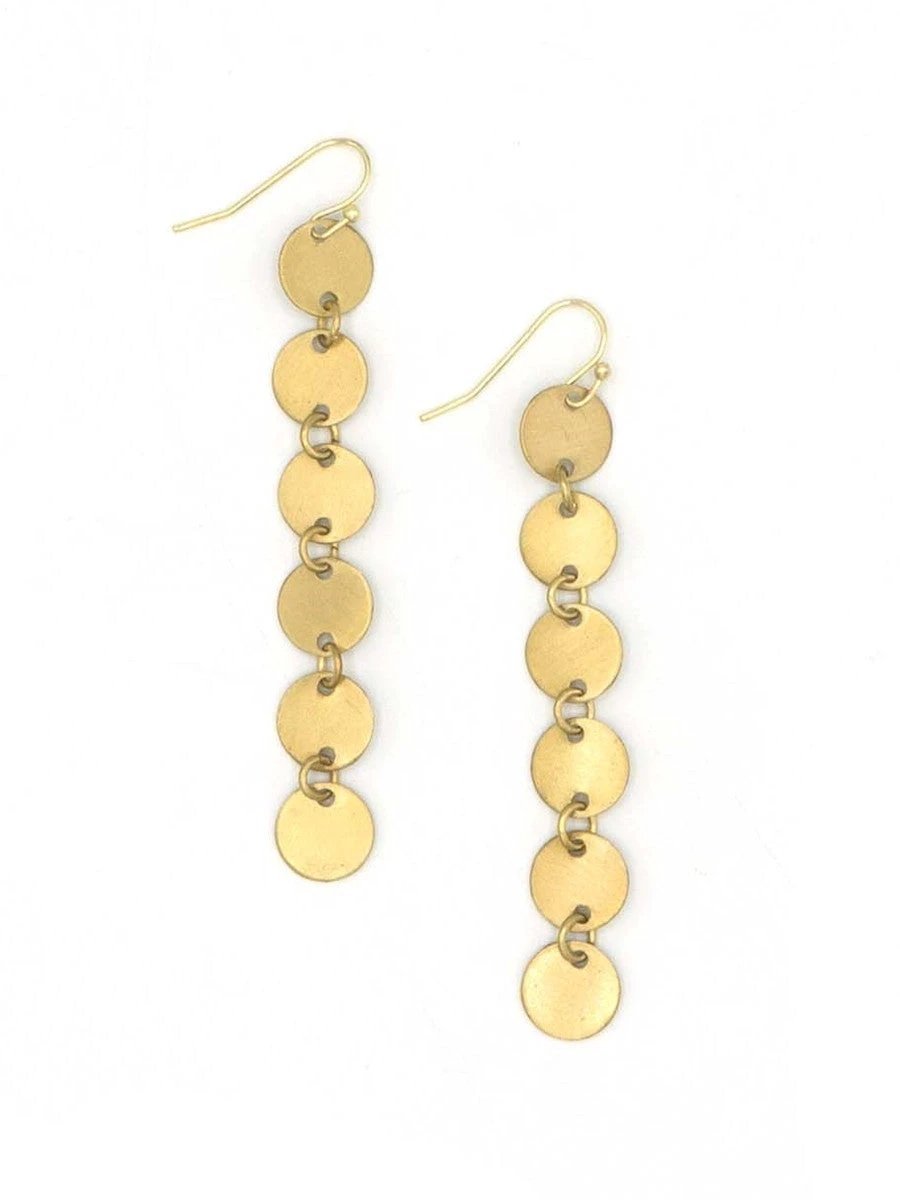 Circle Link Earrings