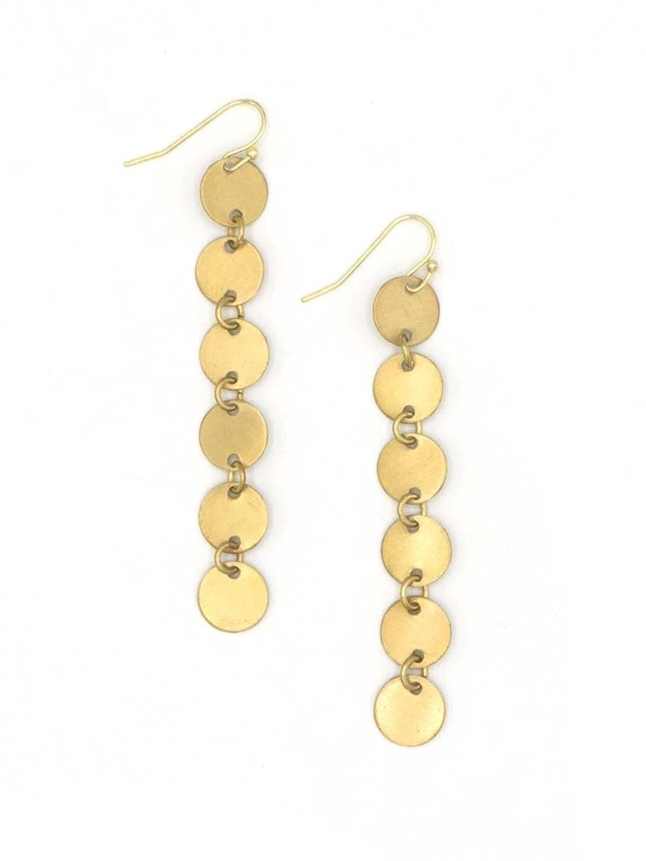 Circle Link Earrings