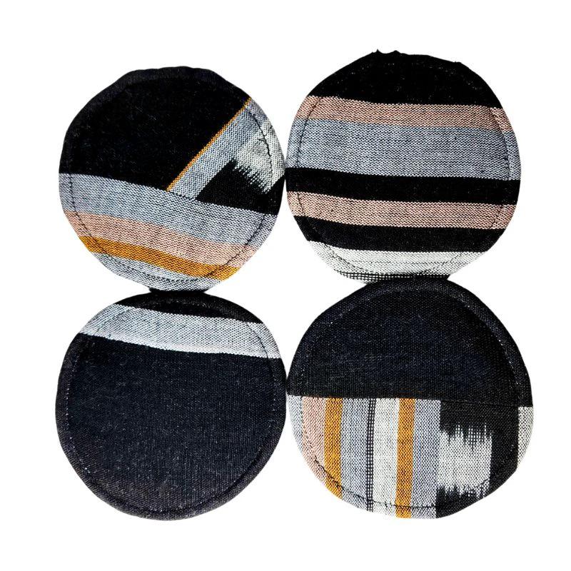 Circular Woven Guatemalan Coasters by Upavim Crafts