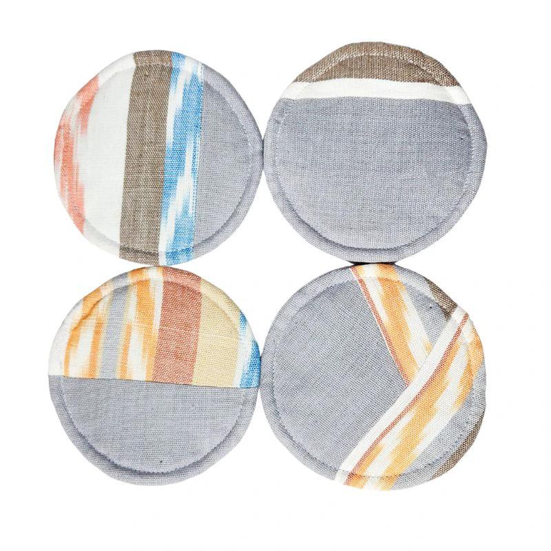 Circular Woven Guatemalan Coasters by Upavim Crafts