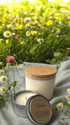 Citronella Candle – 16 oz 3-Wick Outdoor Mosquito Repellent with Essential Oils -- by Moon Water Apothecary! by Moon Water Apothecary