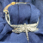 Claire's Dragonfly Scarf Ring - Handmade in England Scarf Ring La Vie Bien Claire's Dragonfly Scarf Ring - Handmade in England