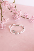 Clara Bracelet Set in White bracelet La Vie Bien Clara Bracelet Set in White