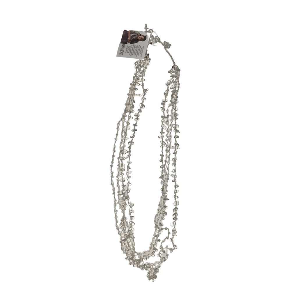 Clara Semi - Precious Stone Necklace - Guatemala Jewelry La Vie Bien Clara Semi - Precious Stone Necklace - Guatemala