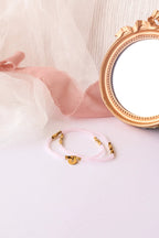 Clara Stretch Bracelet Set in Ballet Pink by Rose & Clay