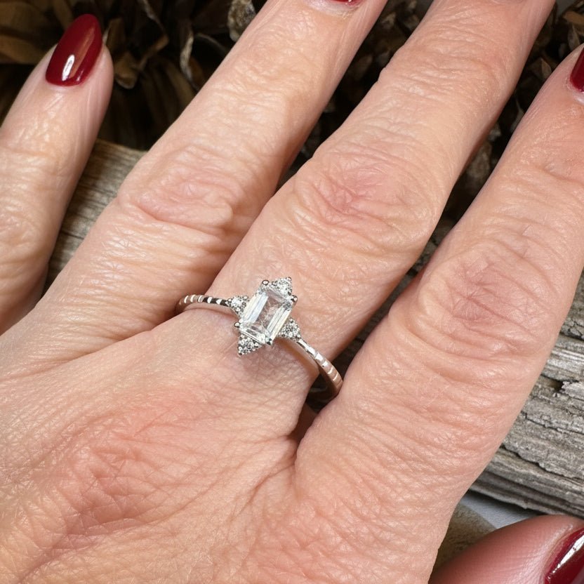 Clarissa Moonstone Ring Ring La Vie Bien Clarissa Moonstone Ring