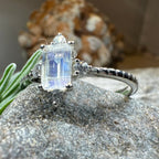 Clarissa Moonstone Ring Ring La Vie Bien Clarissa Moonstone Ring