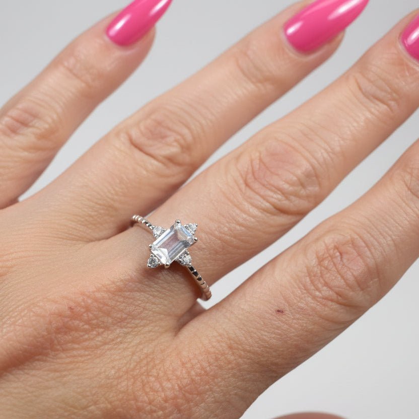 Clarissa Moonstone Ring Ring La Vie Bien Clarissa Moonstone Ring