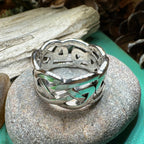 Classic Celtic Knot Ring in Sterling Silver Ring La Vie Bien Classic Celtic Knot Ring in Sterling Silver