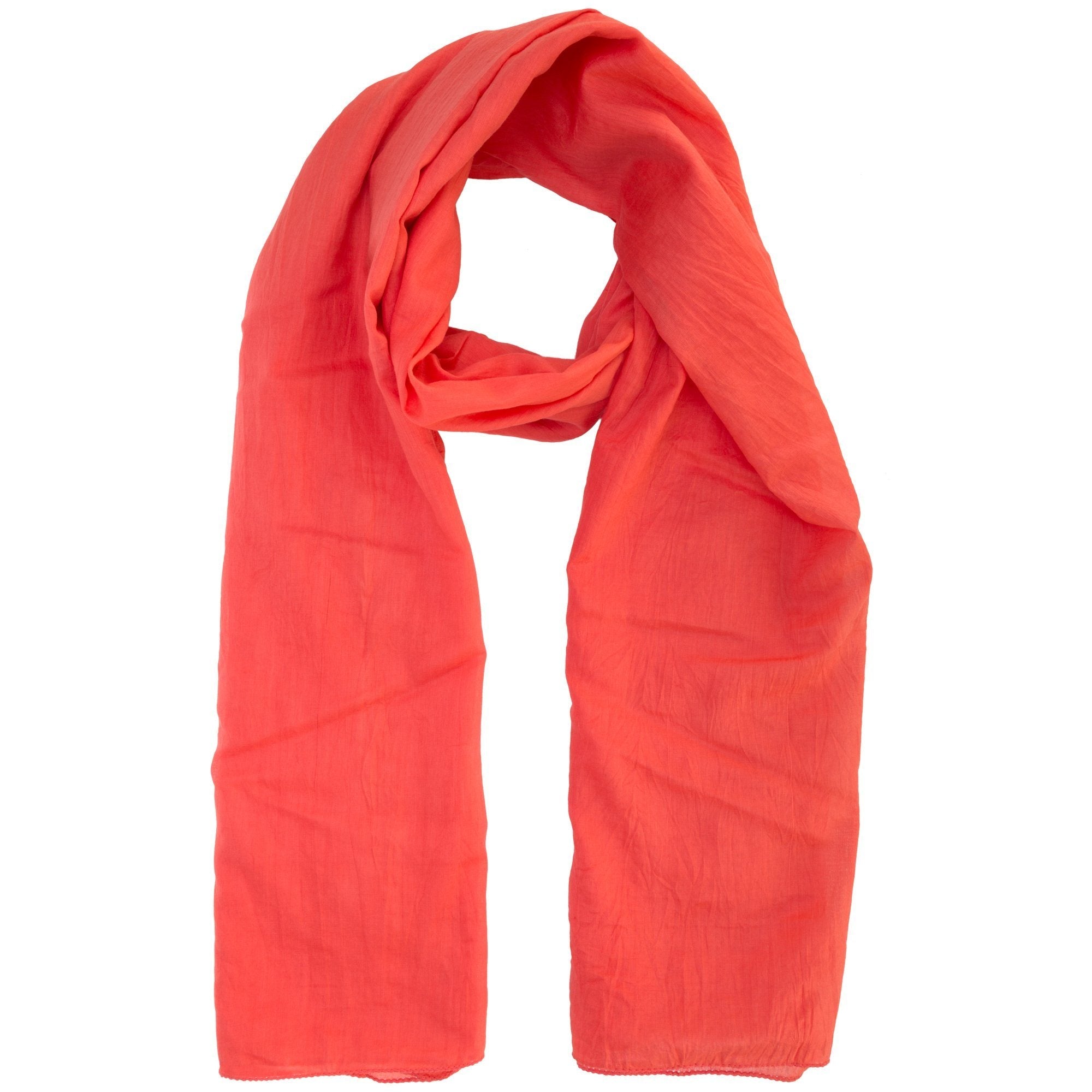 Classic Cotton Crinkle Scarf Scarves & Bandanas La Vie Bien Classic Cotton Crinkle Scarf