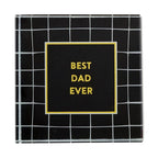 Classic Dad Gift! Best Dad Ever 3"x3" Paperweight in Gift Box by The Bullish Store