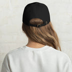 Customized embroidered area code baseball hat by La Vie Bien