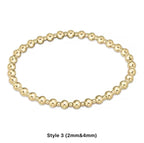 Classic Multi Mixed Beaded Waterproof Non - Tarnish Bracelets