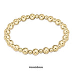 Classic Multi Mixed Beaded Waterproof Non-Tarnish Bracelets by Curated By Suarez