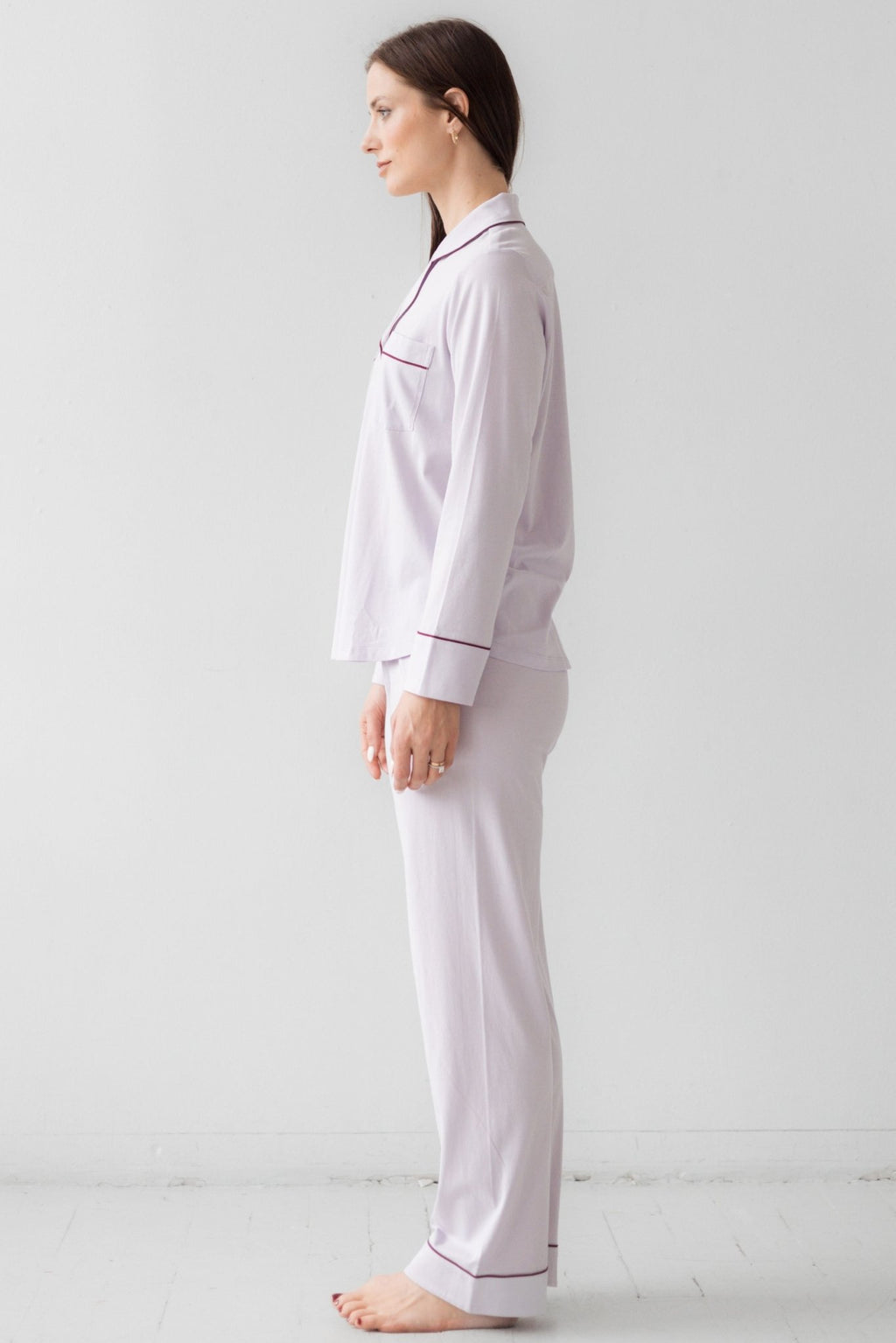 Classic Pajamas in Pima Cotton PAJAMAS La Vie Bien Classic Pajamas in Pima Cotton