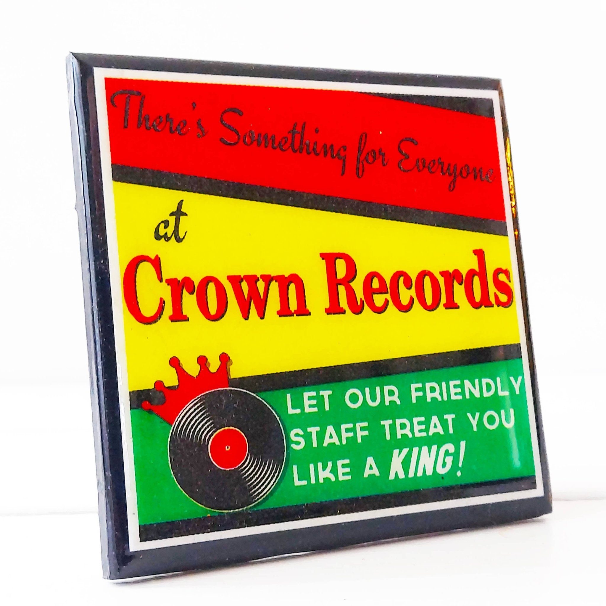 Classic Record Shop Drink Coaster Set coaster set La Vie Bien Classic Record Shop Drink Coaster Set