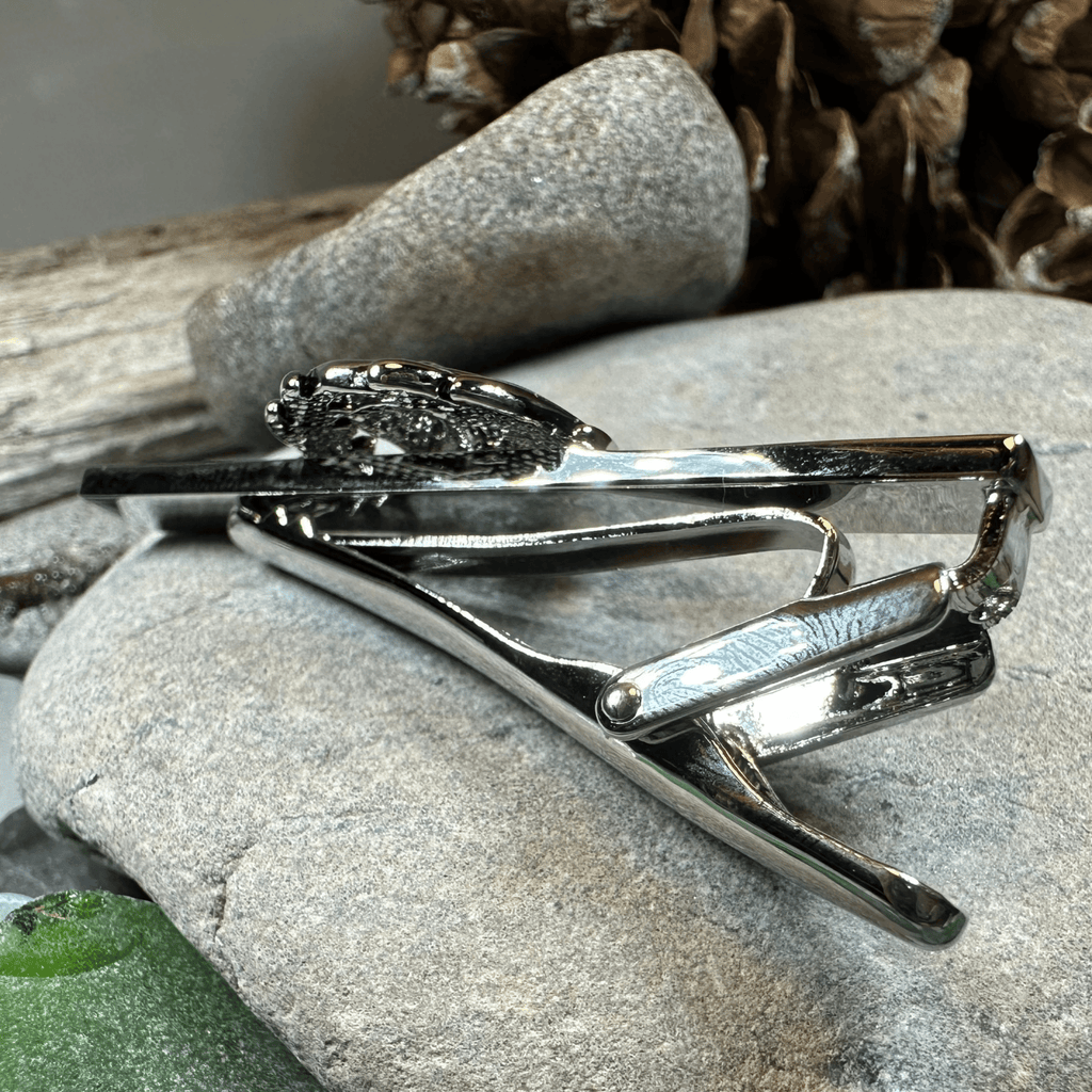 Classic Scottish Thistle Tie Bar & Cufflink Set Tie Bar La Vie Bien Classic Scottish Thistle Tie Bar & Cufflink Set