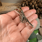 Classic Scottish Thistle Tie Bar & Cufflink Set Tie Bar La Vie Bien Classic Scottish Thistle Tie Bar & Cufflink Set
