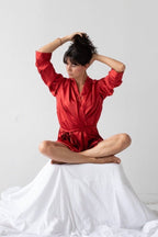 Classic Silk Robe ROBES La Vie Bien Classic Silk Robe