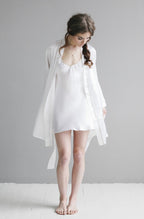 Classic Silk Robe ROBES La Vie Bien Classic Silk Robe