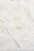 Classic Sleep Shirt in Woven Cotton NIGHTSHIRTS La Vie Bien Classic Sleep Shirt in Woven Cotton