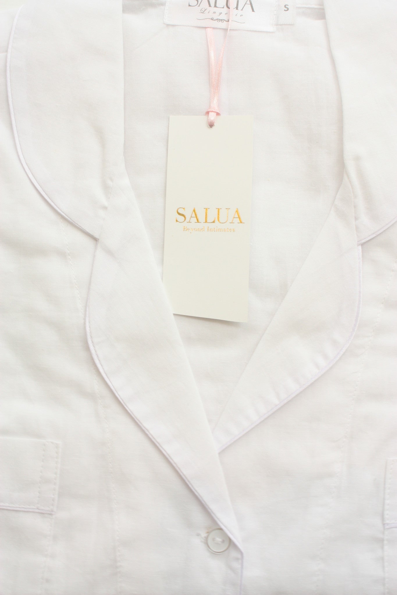 Classic Sleep Shirt in Woven Cotton NIGHTSHIRTS La Vie Bien Classic Sleep Shirt in Woven Cotton