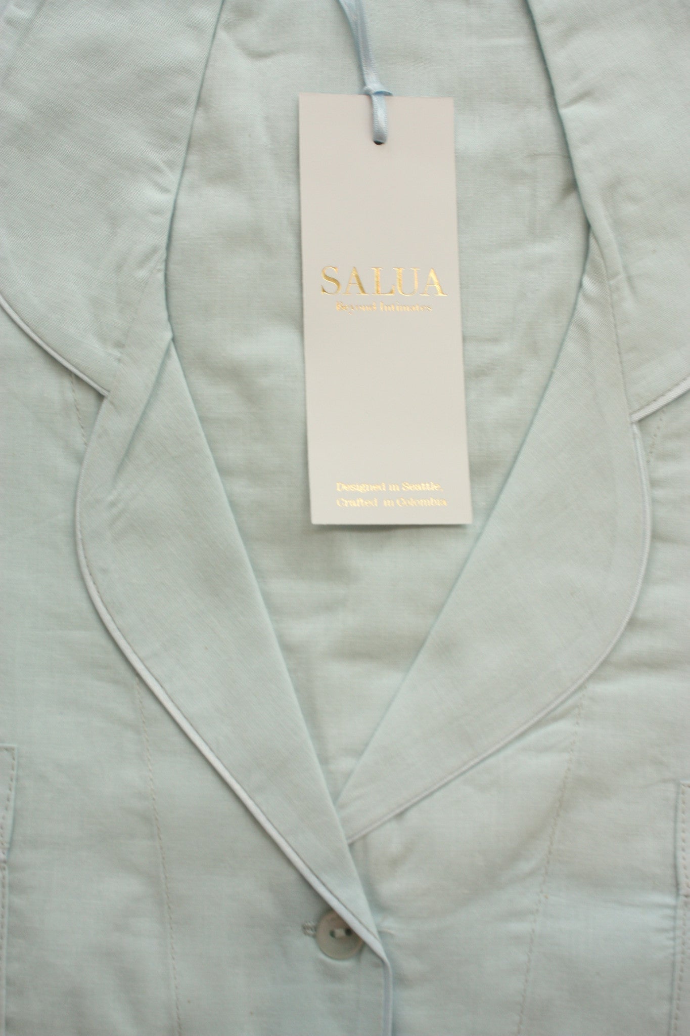 Classic Sleep Shirt in Woven Cotton NIGHTSHIRTS La Vie Bien Classic Sleep Shirt in Woven Cotton