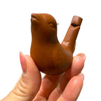 Clay Water Whistle Bird by Music Frog Co